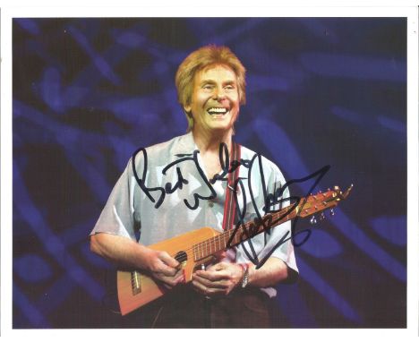 Joe Brown signed 10x8 colour photo. English entertainer. He has worked as a rock and roll singer and guitarist for more than 