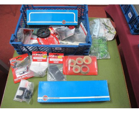 A Small Quantity of Modelers Parts and Accessories, including Kyosho Stabilizer Blade, Airfix Electric Motor, 1:72nd scale ME