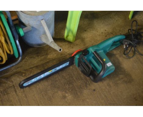 A Bosch electric chainsaw