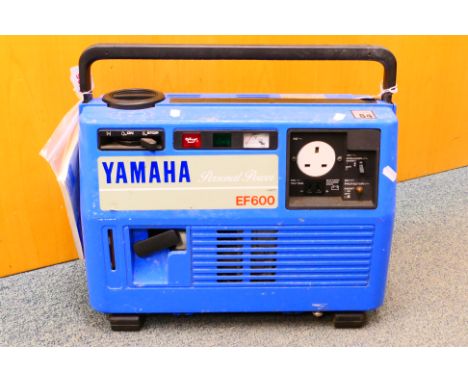Yamaha Generator - A Yamaha EF600 Generator with manual. Untested. Approx 42 x 32 x 20 cm. (this does not constitute a guaran