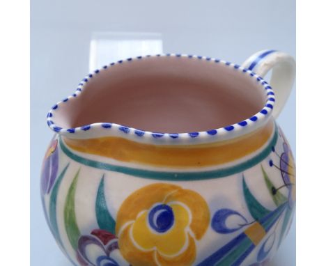 3 Poole Pottery jugs, tallest 19cm, mugs etc 