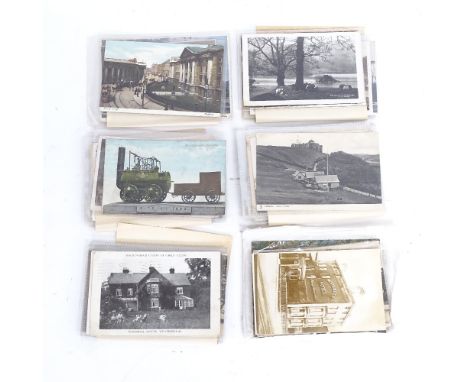Various Vintage topographical postcards, including Ireland, London and Royal 