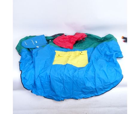 A Vintage Mary Quant waterproof multi-colour poncho and carry bag 
