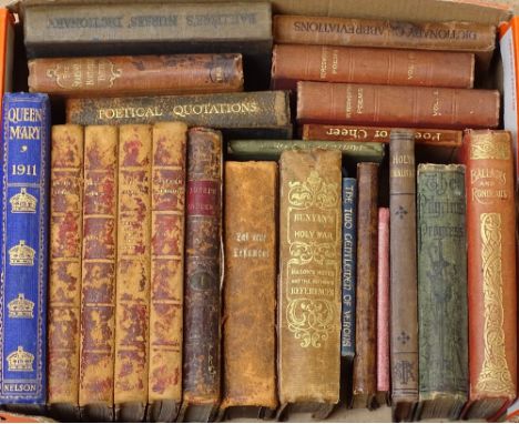 Various Vintage books, including British Anthology, poems etc 