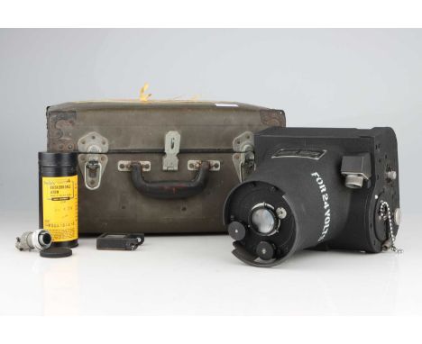 A U.S. Navy Camera Aircraft 4x5 Type K25,black, with a Kodak Anastigmat 161mm f/4.5 lens, shutter working when key is used, a