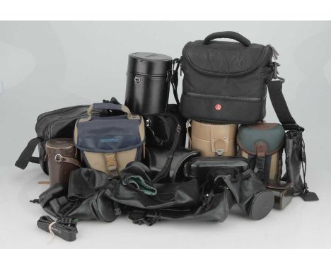 A Good Selection of Camera Cases,including a Hasselblad lens case, Alpa ever ready case and more (a lot)