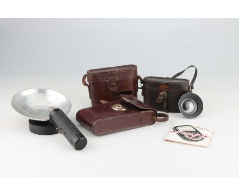 A Small Selection of Camera Cases and Accessories,including three cases, and more. (a lot)