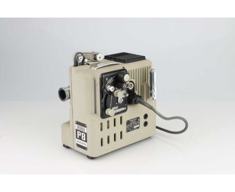 A Eumig P8 Phonomatic Projector,khaki, untested with film but powers on, lamp works.