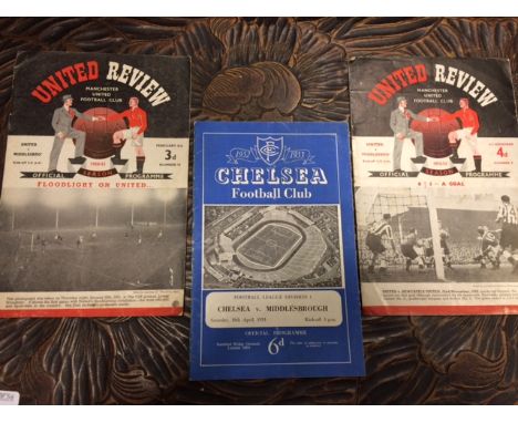 LOT OF ENGLISH AND SCOTTISH FOOTBALL PROGRAMMES
dating from 1950s and 1960s, including the following teams: Chelsea FC, Leeds