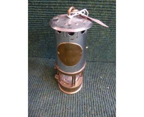 An Eccles Protector miner's lamp 