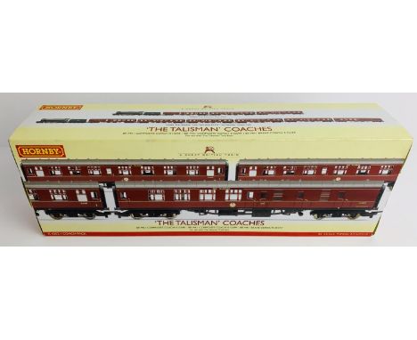 Hornby OO Gauge R4252 'The Talisman' Coack Pack - Boxed. P&amp;P Group 2 (£18+VAT for the first lot and £2+VAT for subsequent