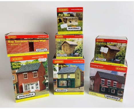 7x Hornby Skaledale OO Gauge - To Include: R8690, R9631, R9629, R9847, 2X R8576, R8787 - All Boxed. P&amp;P Group 3 (£25+VAT 