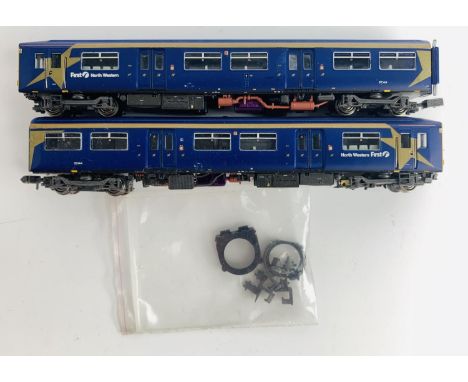 Graham Farish N Gauge Class 150 2 Car DMU 'First North Western' Livery - Unboxed. P&amp;P Group 1 (£14+VAT for the first lot 