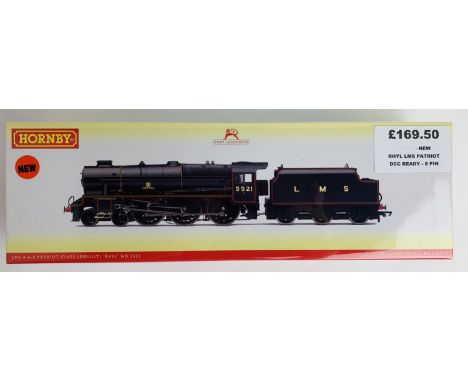Hornby OO Gauge R3614 LMS 4-6-0 Patriot Class 'Rhyl' Loco - Sealed New &amp; Boxed. P&amp;P Group 2 (£18+VAT for the first lo
