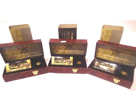 Three Action Toys Nascar 50th Anniversary car and medal in presentation box. P&amp;P Group 1 (£14+VAT for the first lot and £