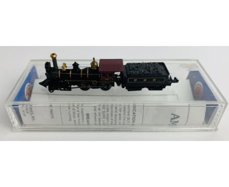 Bachmann N Gauge 11753 4-4-0 American - Pennsylvania Steam Loco - Boxed. P&amp;P Group 1 (£14+VAT for the first lot and £1+VA