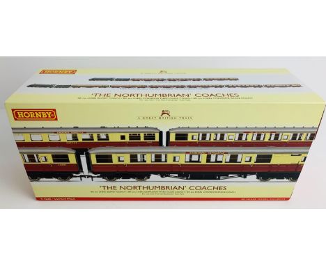 Hornby OO Gauge R4228 'The Northumbrian' Coach Pack - Boxed. P&amp;P Group 2 (£18+VAT for the first lot and £2+VAT for subseq