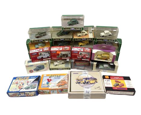 Twenty four boxed Corgi Classics die-cast models, to include Eddie Stobart Scania Curtainside Trailer, Royal Mail mini van, M