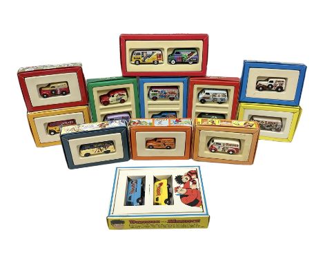 Twelve box Corgi die-cast models sets from the Comic Classics and Super Heroes range, to include X-men, Captain America, Bean