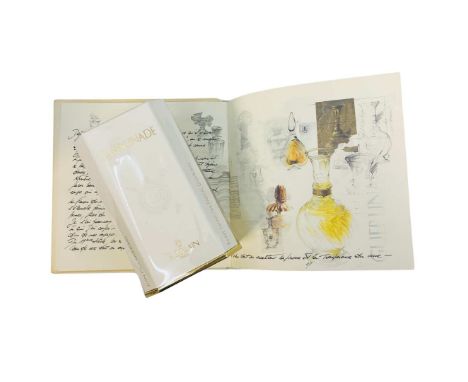 Rare, boxed and sealed vintage 1998 'Guerlinade' by Guerlain, Paris EDP 50ml alongside the collectable bound Guerlinade book 