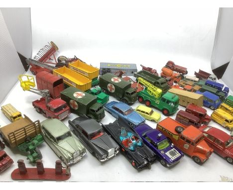  Corgi vintage diecast toy cars 1960s and 1950s and others, together with matchbox old miniature vehicles , and many others-s