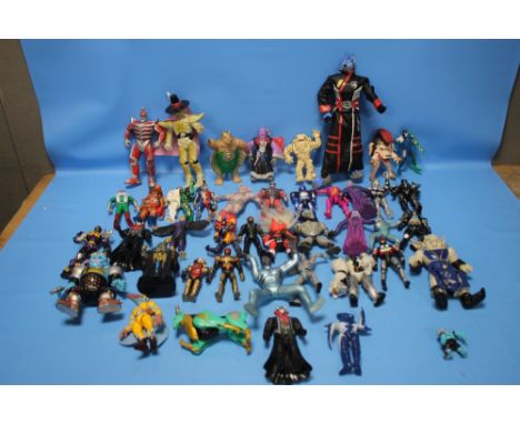 A LARGE TRAY OF VINTAGE POWER RANGERS FIGURES