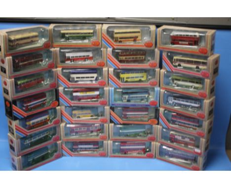 TWENTY EIGHT BOXED EXCLUSIVE FIRST EDITION BUSES AND COACHES, 1: 76 Scale