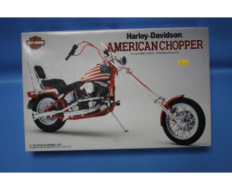 IMAI MODEL KIT 1/12 HARLEY-DAVIDSON AMERICAN CHOPPER, B-2389-2500Condition Report:Not factory sealed but appears to be comple