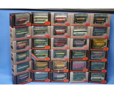 THIRTY BOXED EXCLUSIVE FIRST EDITION BUSES AND COACHES, 1.76 Scale.