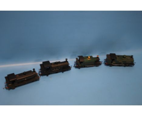 FOUR BOXED HORNBY 00 GAUGE LOCOMOTIVES To include R2970X LNER 0-6-0 T CLASS J83 Locomotive, R2546 BR 0-6-0 St Class J52 locom
