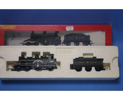 BOXED HORNBY 00 GAUGE STEAM LOCOMOTIVE R.2828 GWR DUKE OF EDINBURGH 4-2-2. LIMITED EDITION OF 2000 PIECES.