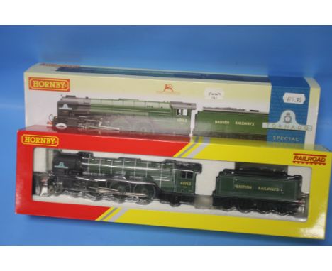 BOXED HORNBY 00 GAUGE STEAM LOCOMOTIVE R.3070 TORNADO BR CLASS A1 4-6-2 LIMITED EDITION OF 1200 PIECES.