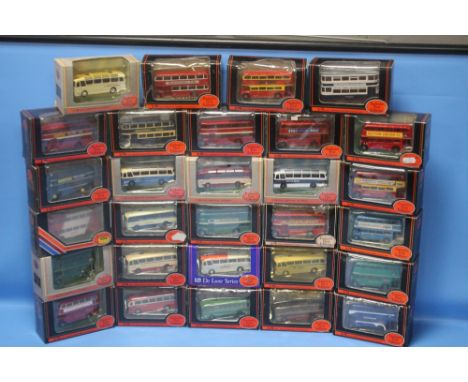 TWENTY NINE BOXED EXCLUSIVE FIRST EDITION AND COACHES, 1: 76 SCALE.