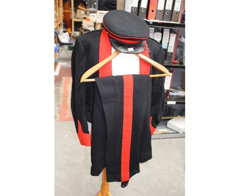 A South Staffordshire Regiment Drummer Boy regimental jacket, with later trousers and an Officers Mess Dress uniform, compris