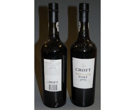 Croft vintage Port 2003, six bottles
