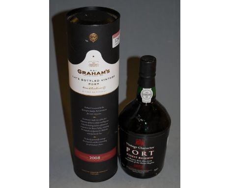 Graham's LBV Port 2008, one bottle in carton; and Vintage Character Finest Reserve Port for Marks &amp; Spencer, one bottle (