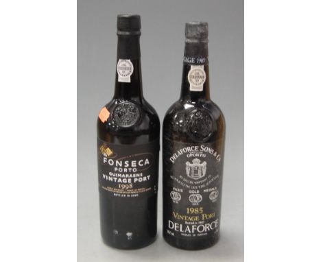 Delaforce 1985 vintage Port, one bottle; and Fonseca Guimaraens 1998 vintage Port, one bottle (2)