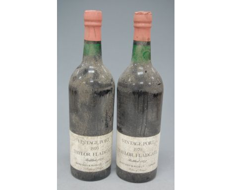 Taylor Fladgate 1970 vintage Port , bottled 1972 by Berry Bros &amp; Rudd Ltd, London, six bottles. Provenance: From one of t