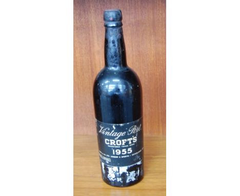 Croft's 1955 vintage Port, one bottle