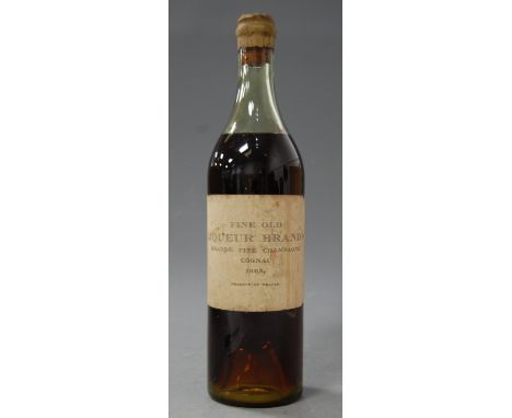 Fine Old Liqueur Brandy 1865 Grande Fine Champagne Cognac, one bottle