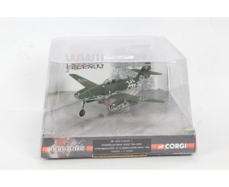 Corgi WWII Legends ME 262A-1A-White 3, 1:72 scale, boxed