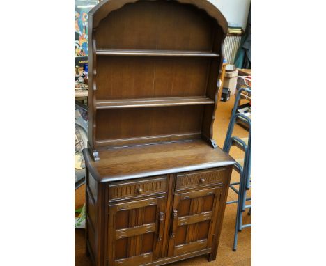 Ercol style dutch dresser 