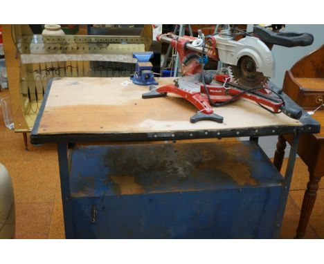 Work bench & Einhell saw 