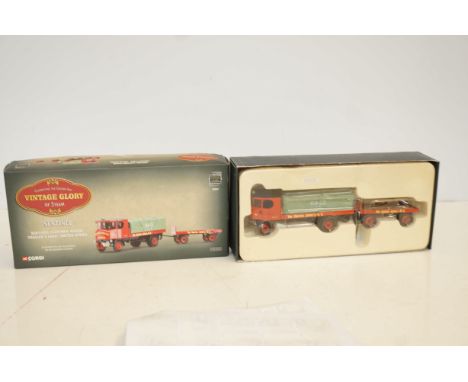 Corgi vintage glory of steam scale model truck limited edition  