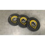 *NO RESERVE* 3 x Rockit 2.5KG Plates