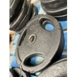 *NO RESERVE* Jordan Metal Weight Plates 20kg x2