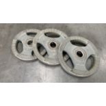 *NO RESERVE* 3 x Physical 15KG Plates
