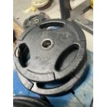 *NO RESERVE* Jordan Metal Weight Plates 25kg x2
