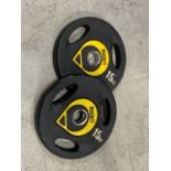 *NO RESERVE* Pair Of Rockit 15KG Plates