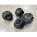 *NO RESERVE* Set Of 4 Weighted Exercise Balls